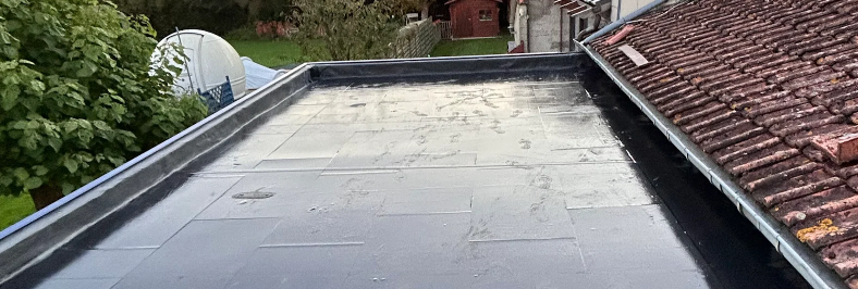 Water blijft liggen op mijn plat dak?