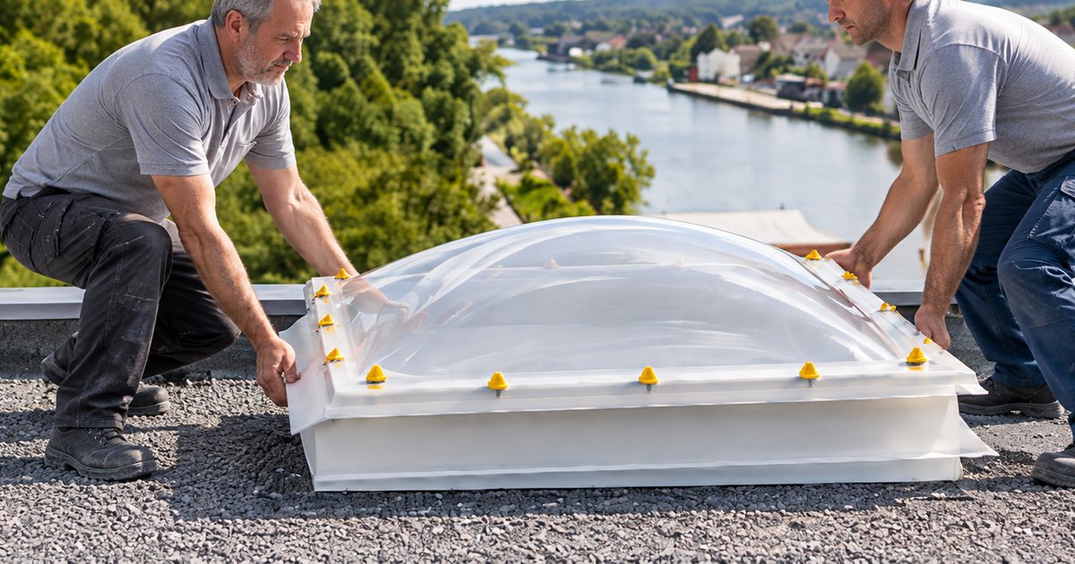 Welke maat lichtkoepel of platdakvenster moet ik bestellen?