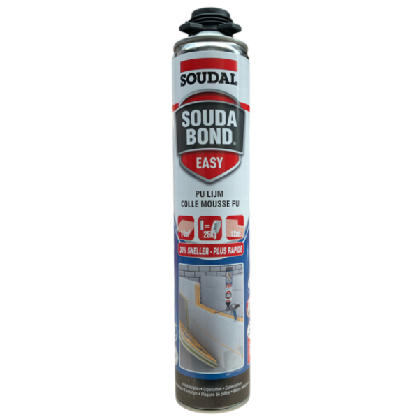 Soudal mousse de montage Soudabond Easy 750 ml à visser