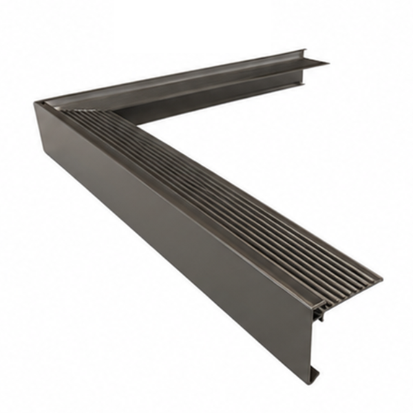 Roval buitenhoek 60/64 RAL7039 kwartsgrijs