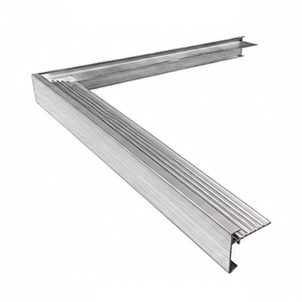 Roval angle extérieur 45/45 aluminium brut